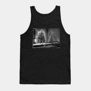 Christmas Memory – Black And White Tank Top